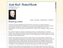 Tablet Screenshot of linda-nicol-portrait-painter.co.uk